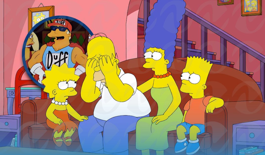 Duffman se despide de Los Simpson tras casi 30 años en la serie