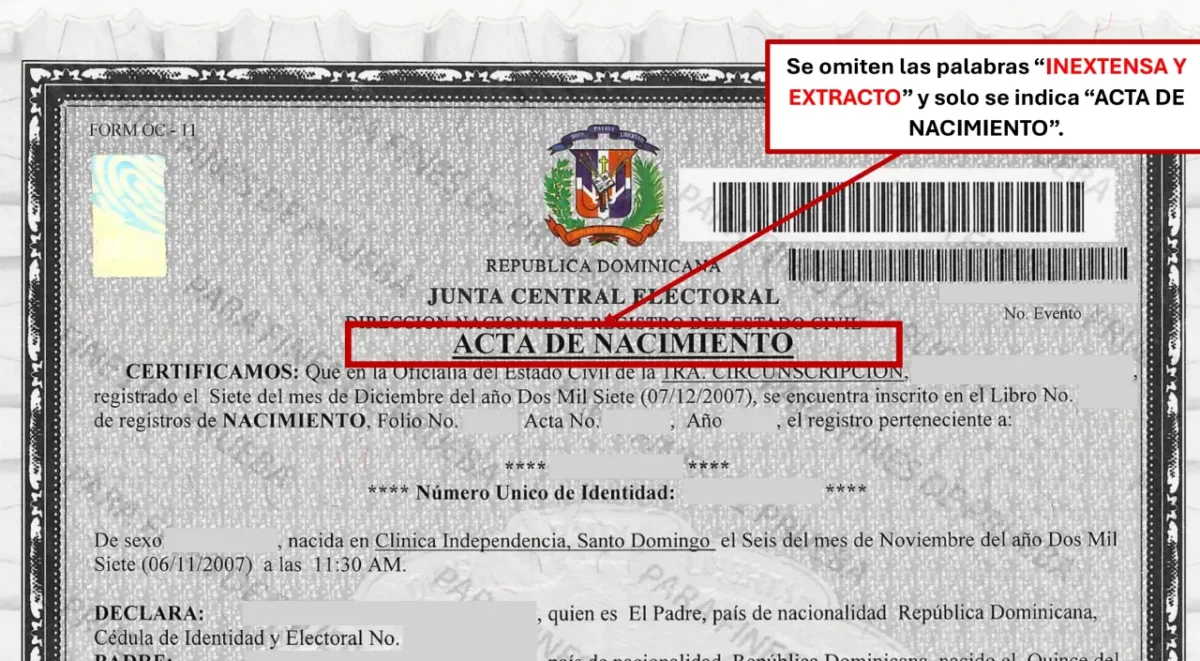 TSE corrigió 21,418 actas del estado civil en los últimos cinco años