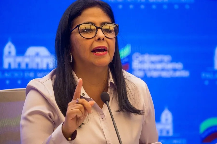 Delcy Rodríguez y la alianza chavista se comprometen con "el rescate" de Nicolás Maduro y su esposa